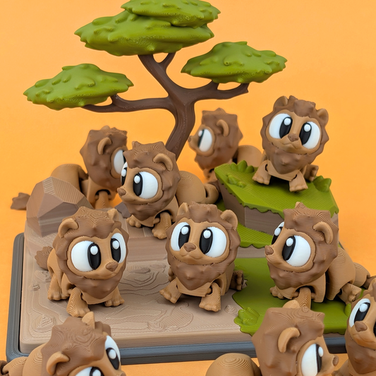 Lion & Savanna Habitat Showcase