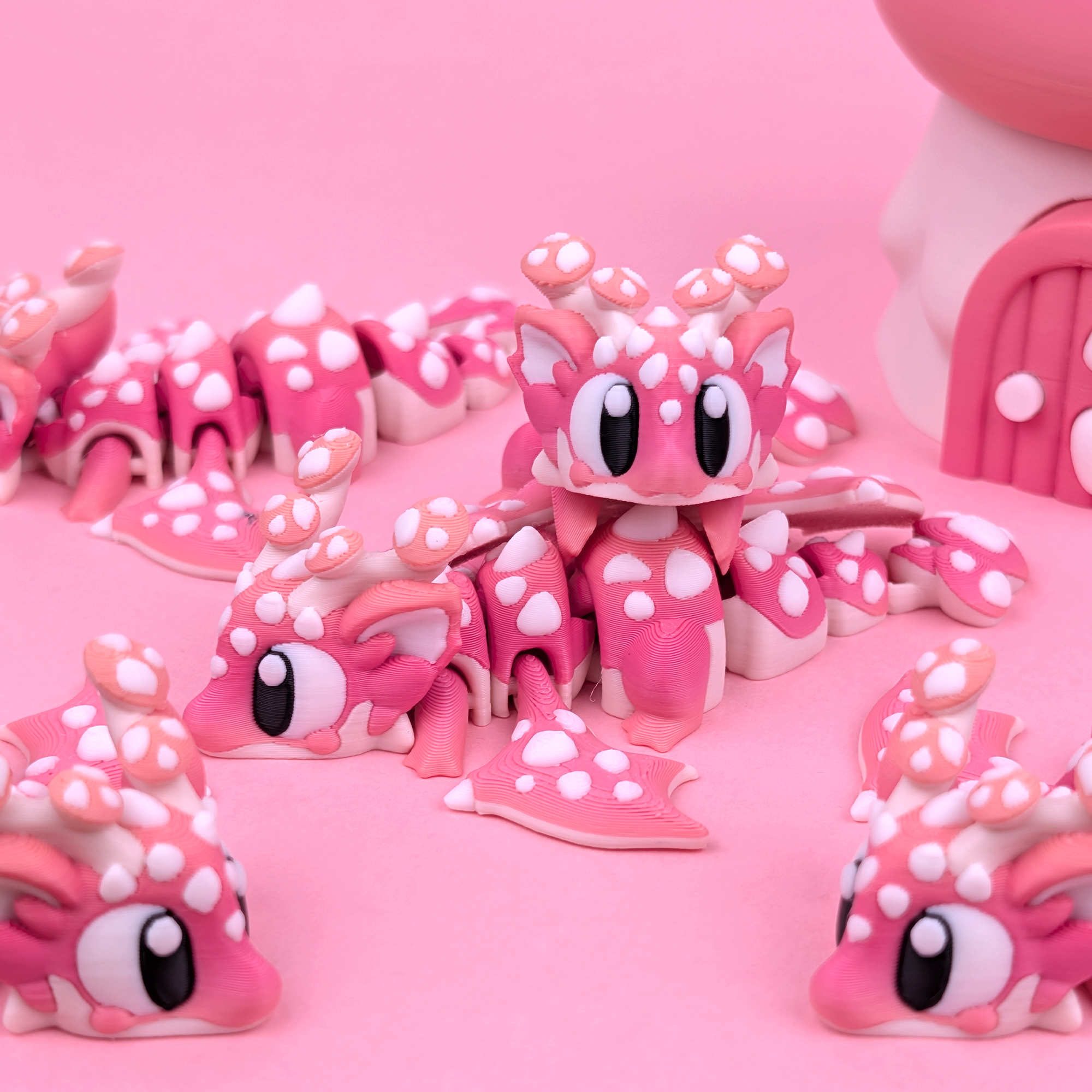 Mushroom Dragon & Egg