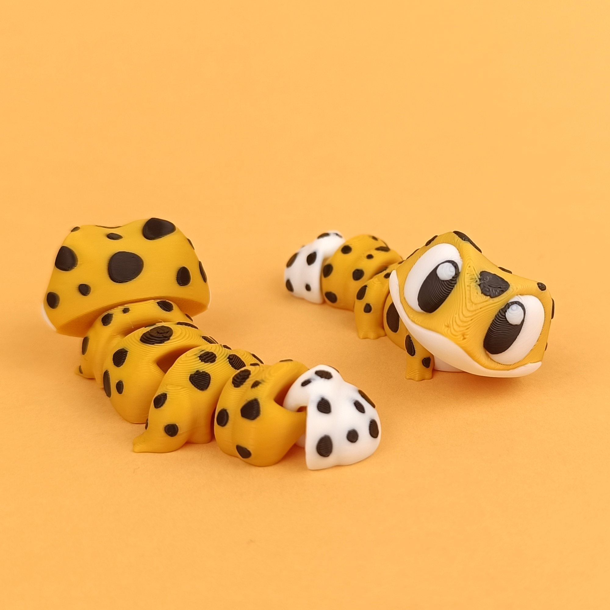 Flexi Baby Gecko – 3D Printed, Articulated, and Super Wiggly