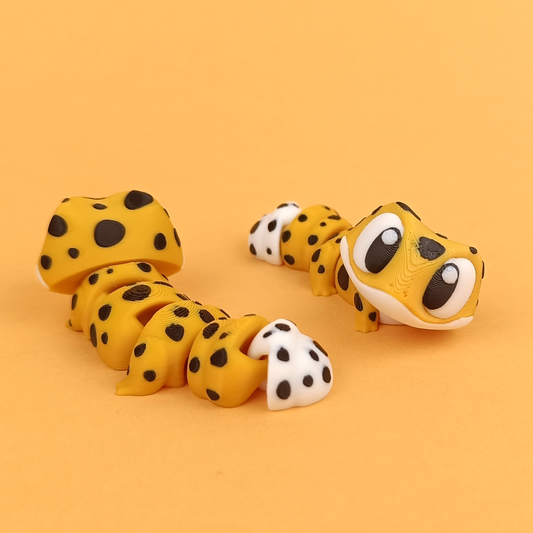 Flexi Baby Gecko – 3D Printed, Articulated, and Super Wiggly
