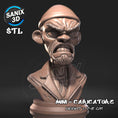 Load image into Gallery viewer, 6" Caricature Bust Collection – Icons, Legends & Pop Culture Heroes

