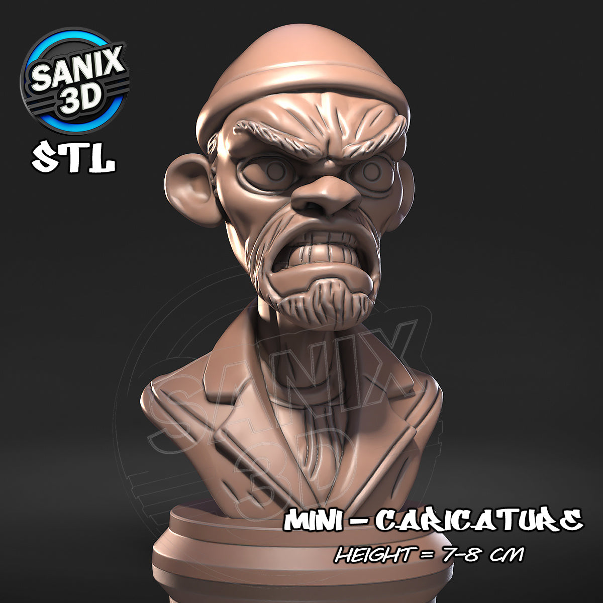 6" Caricature Bust Collection – Icons, Legends & Pop Culture Heroes