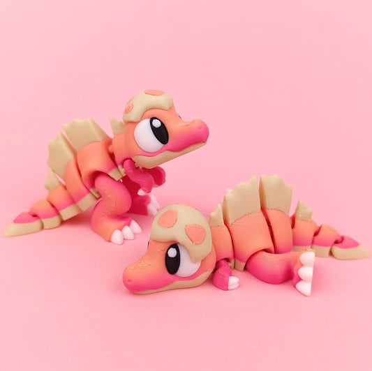 Flexi Baby Spinosaurus – 3D Printed, Articulated, and Super Wiggly