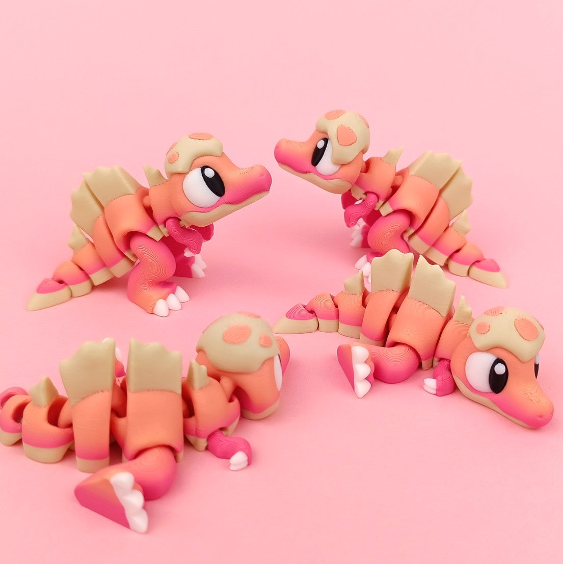 Flexi Baby Spinosaurus – 3D Printed, Articulated, and Super Wiggly