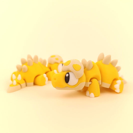 Flexi Baby Stegosaurus – 3D Printed, Articulated, and Super Wiggly