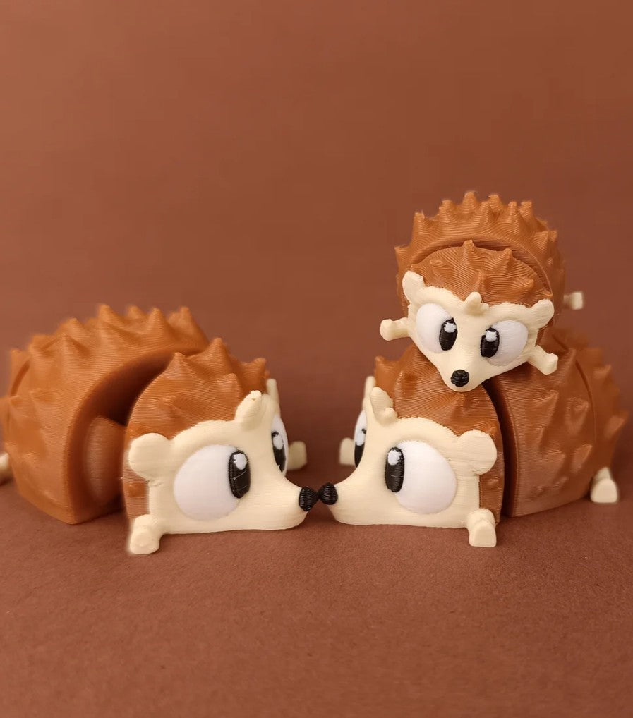 Flexi Baby Hedgehog – 3D Printed, Articulated, and Super Wiggly