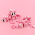 Load image into Gallery viewer, Flexi Baby Cherry Blossom Dragon – 3D Printed, Articulated, and Super Wiggly
