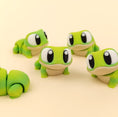 Load image into Gallery viewer, Flexi Baby Frog – 3D Printed, Articulated, and Super Wiggly
