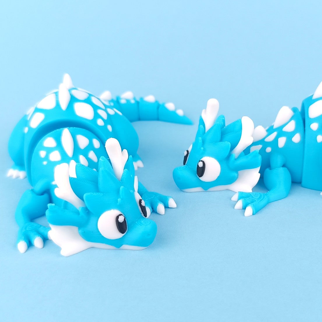 Flexi Baby Dragon – 3D Printed, Articulated, and Super Wiggly