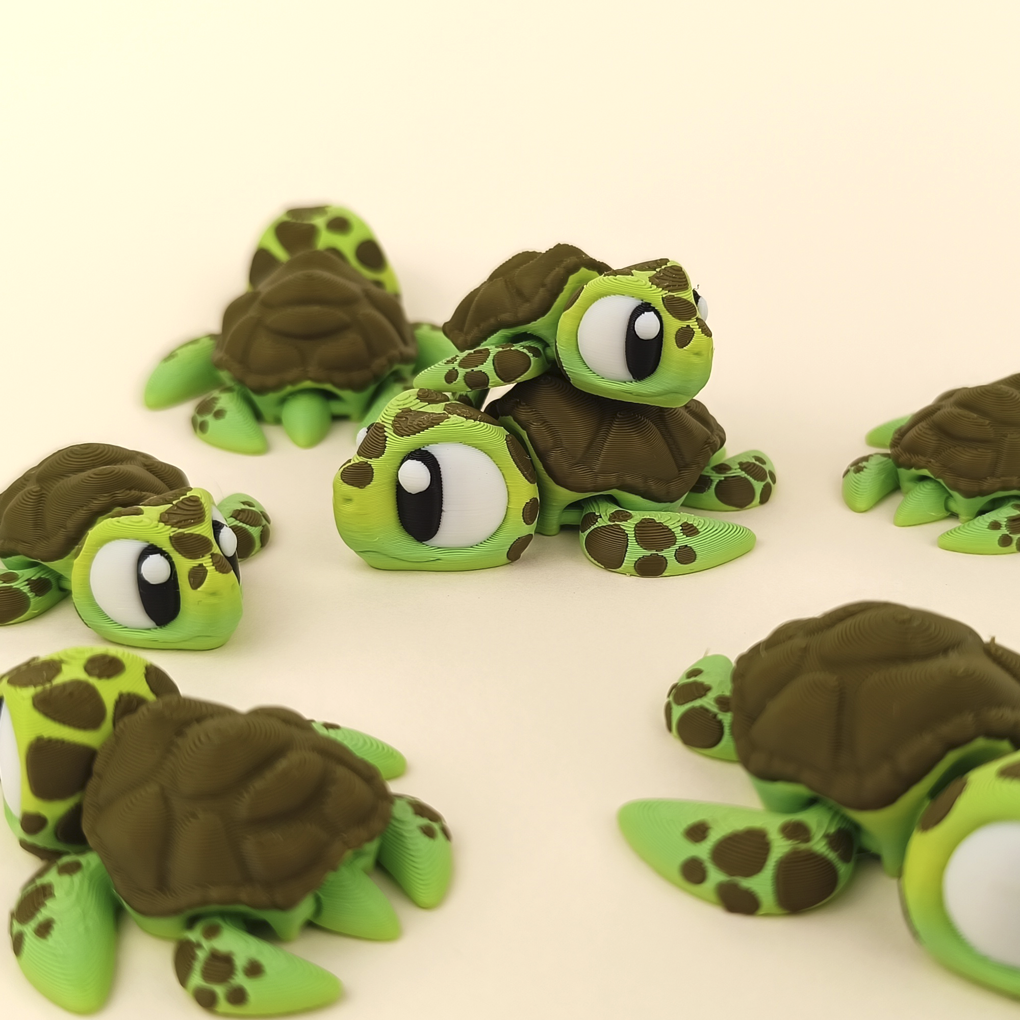 Flexi Baby Sea Turtle – 3D Printed, Articulated, and Super Wiggly