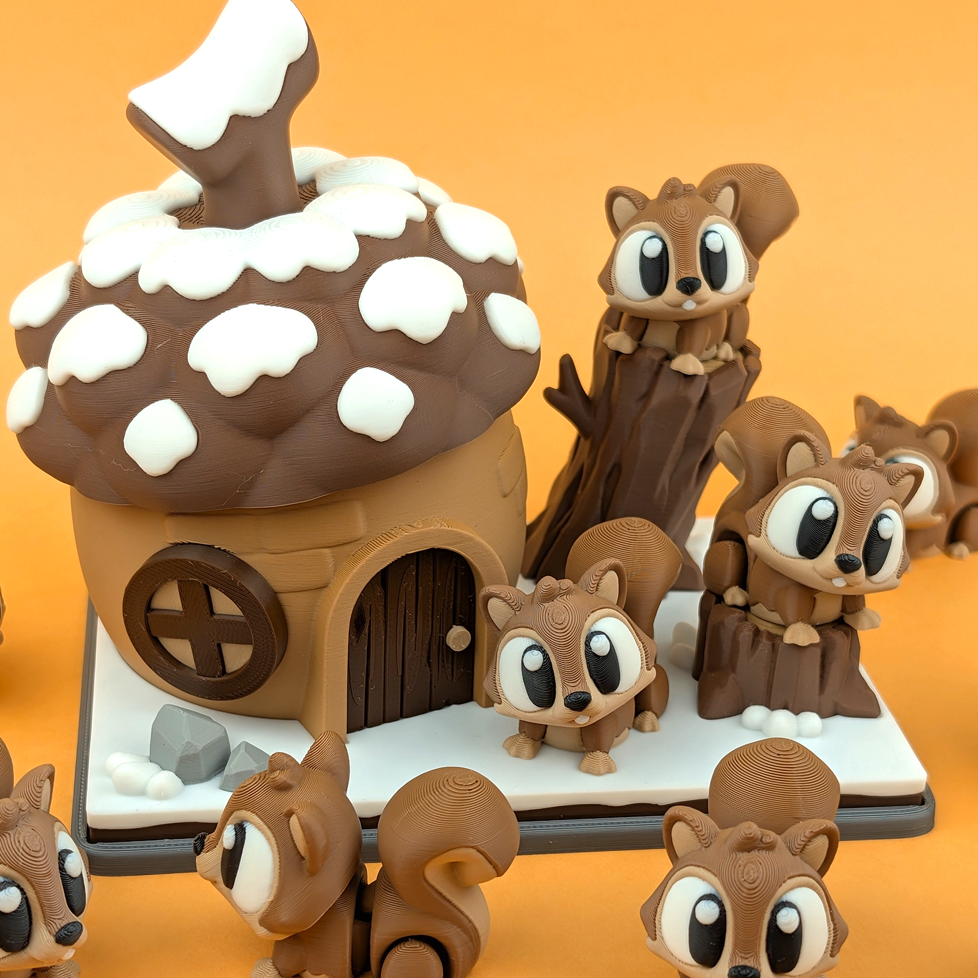 Squirrel & Treehouse