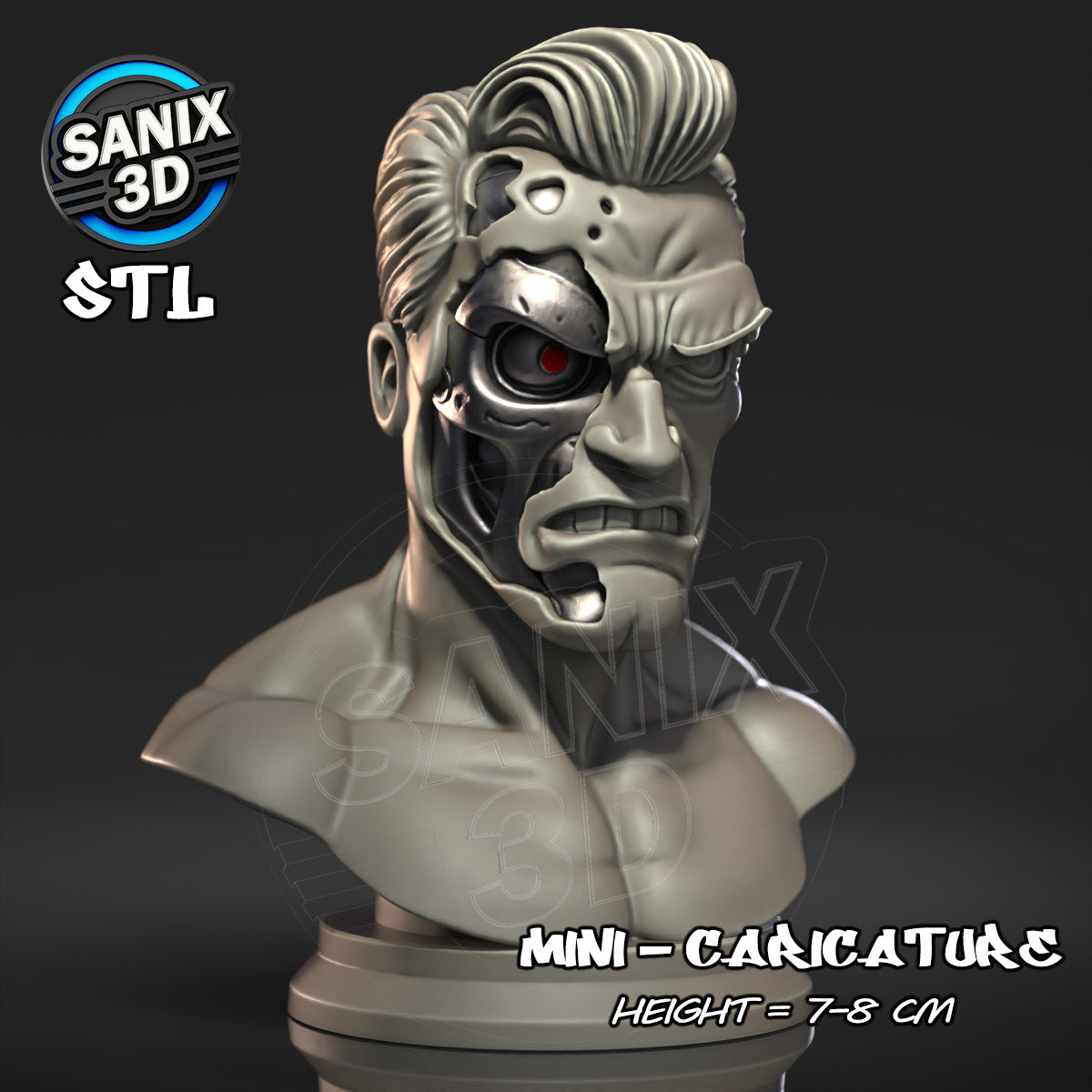 6" Caricature Bust Collection – Icons, Legends & Pop Culture Heroes