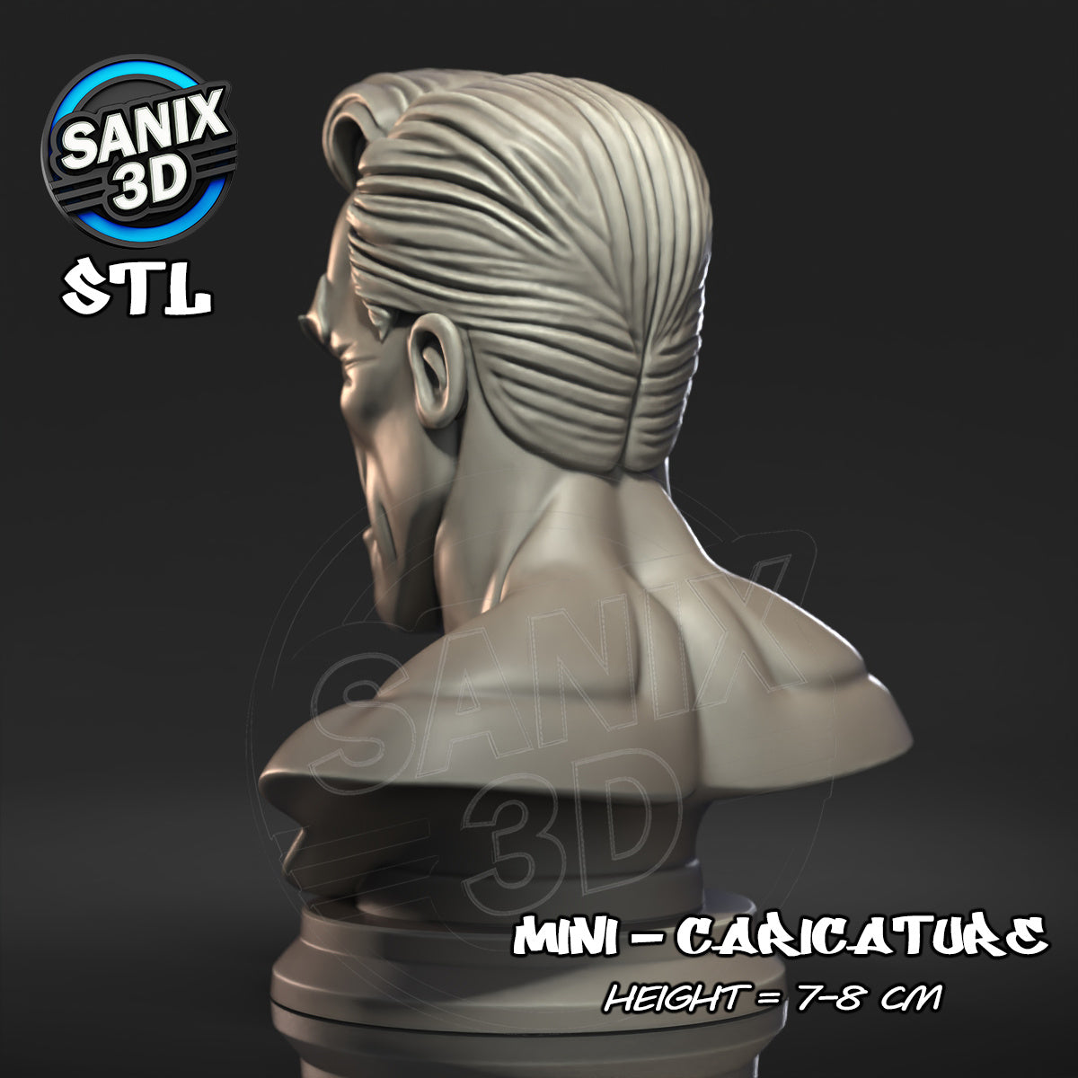 6" Caricature Bust Collection – Icons, Legends & Pop Culture Heroes