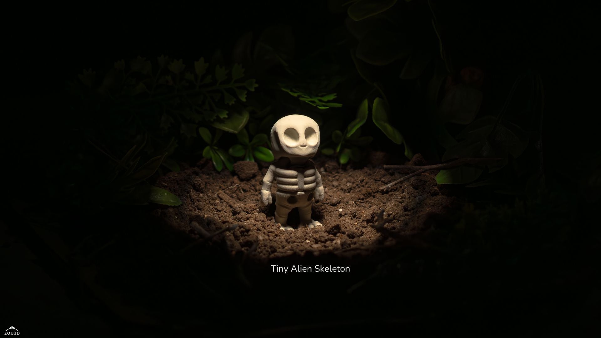 Tiny Alien Skeleton – Out of This World Collectible