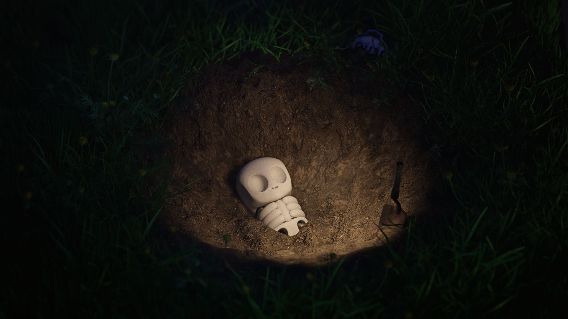 Tiny Alien Skeleton – Out of This World Collectible
