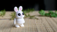 Load image into Gallery viewer, Krew3D Printables - Tiny Bunny - Standing - 3D Printed, Articulated, and Super Wiggly | 3D Printed Flexible Fidget Collectible Gift for Kids & Adults | ZOU3D
