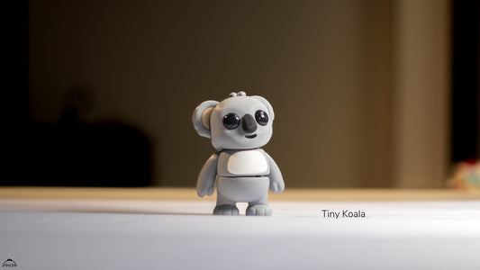 Tiny Koala – 3D Printed, Articulated, and Super Wiggly