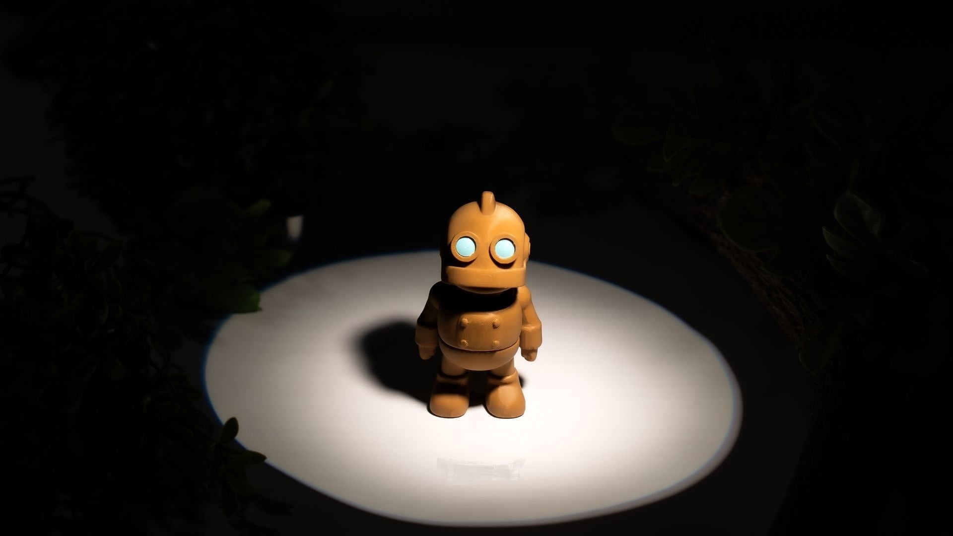 Krew3D Printables - Tiny Robot - 3D Printed, Articulated, and Super Wiggly | 3D Printed Flexible Fidget Collectible Gift for Kids & Adults | ZOU3D