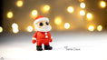Load image into Gallery viewer, Tiny Santa Claus – 3D Printed, Articulated, and Super Wiggly
