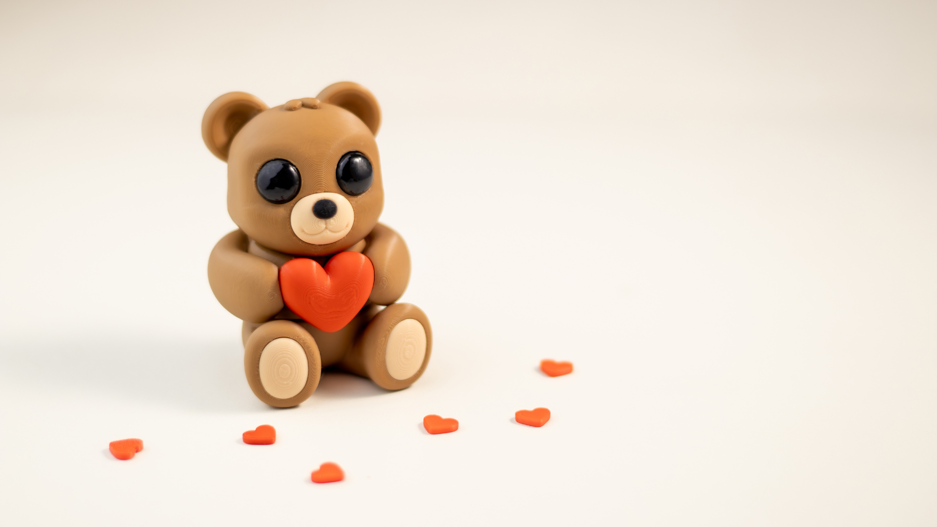 Tiny Valentine's Teddy Bear