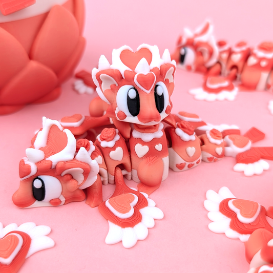 Heart Seeker Valentine's Dragon & Egg