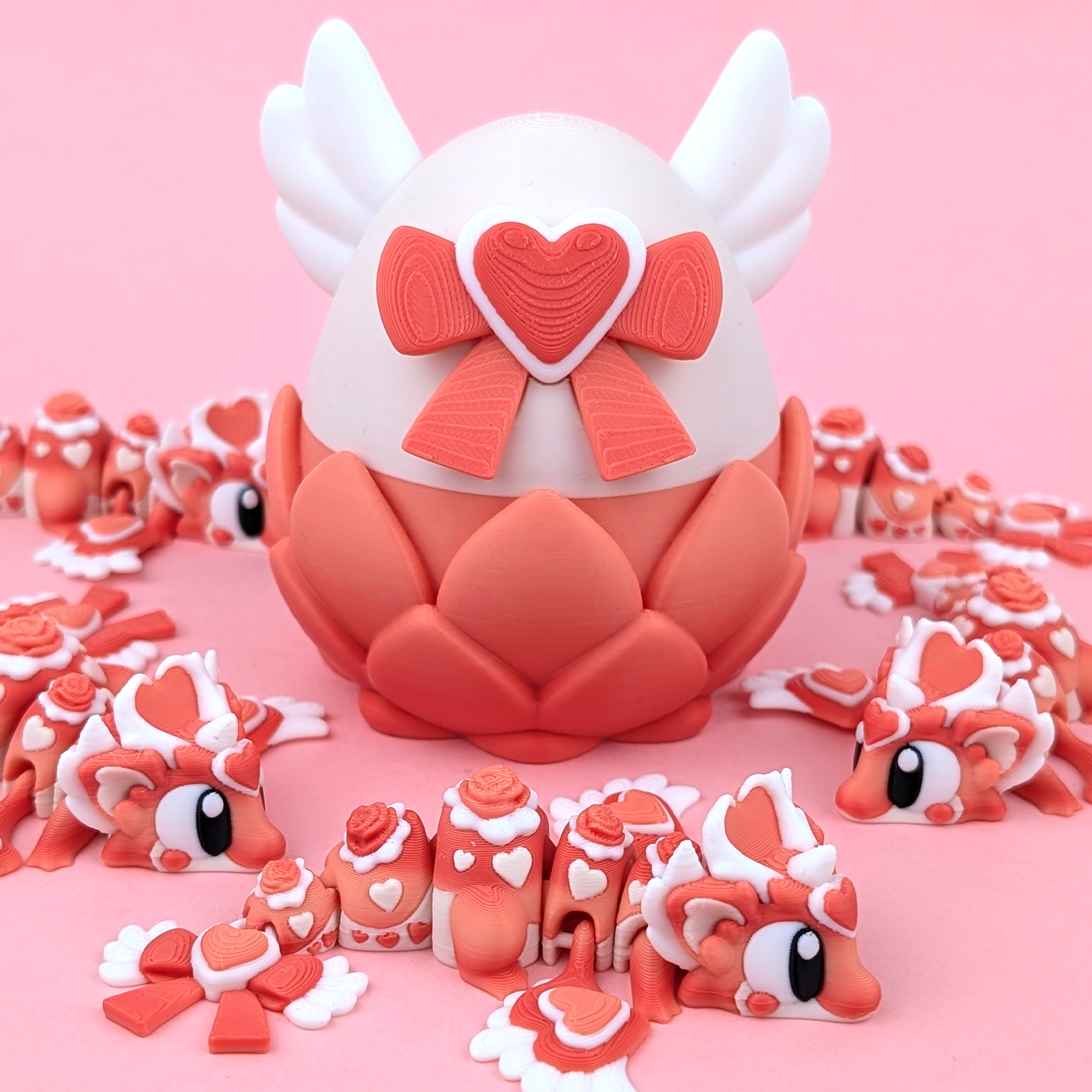 Heart Seeker Valentine's Dragon & Egg