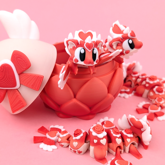 Heart Seeker Valentine's Dragon & Egg