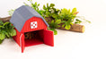 Load image into Gallery viewer, Krew3D Printables - Tiny Barn Enclosure Showcase - Articulated Farm Friends Display | 3D Printed Flexible Fidget Collectible Gift for Kids & Adults | ZOU3D
