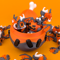 Load image into Gallery viewer, Halloween Dragon & Egg
