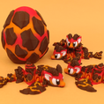 Load image into Gallery viewer, Flexi Baby Lava Dragon – Born of Fire, Made to Wiggle

