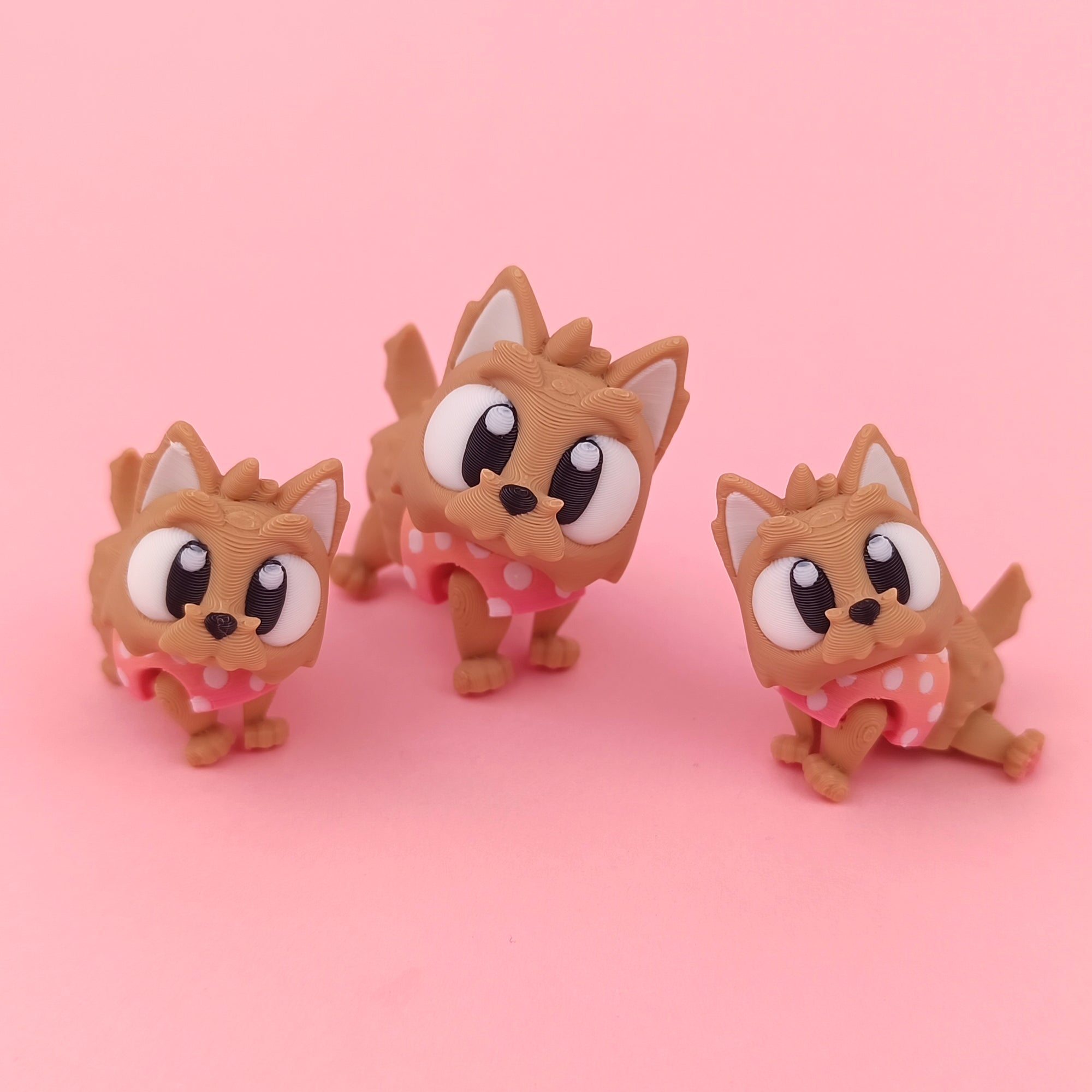 Flexi Baby Yorkshire – 3D Printed, Articulated, and Super Wiggly
